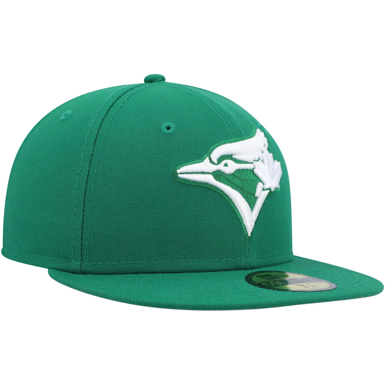 Men's Toronto Blue Jays New Era Kelly Green White Logo 59FIFTY Fitted Hat - Image 3