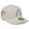 Men's Arizona Diamondbacks New Era Khaki 2023 Mother's Day Low Profile 59FIFTY Fitted Hat