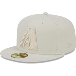 Men's Arizona Diamondbacks New Era Khaki Tonal 59FIFTY Fitted Hat