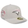 Men's Toronto Blue Jays New Era Khaki 2023 Mother's Day Low Profile 59FIFTY Fitted Hat
