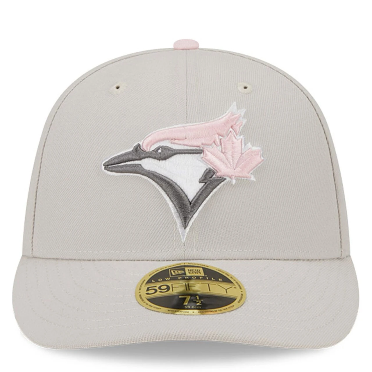 Men's Toronto Blue Jays New Era Khaki 2023 Mother's Day Low Profile 59FIFTY Fitted Hat - Image 2