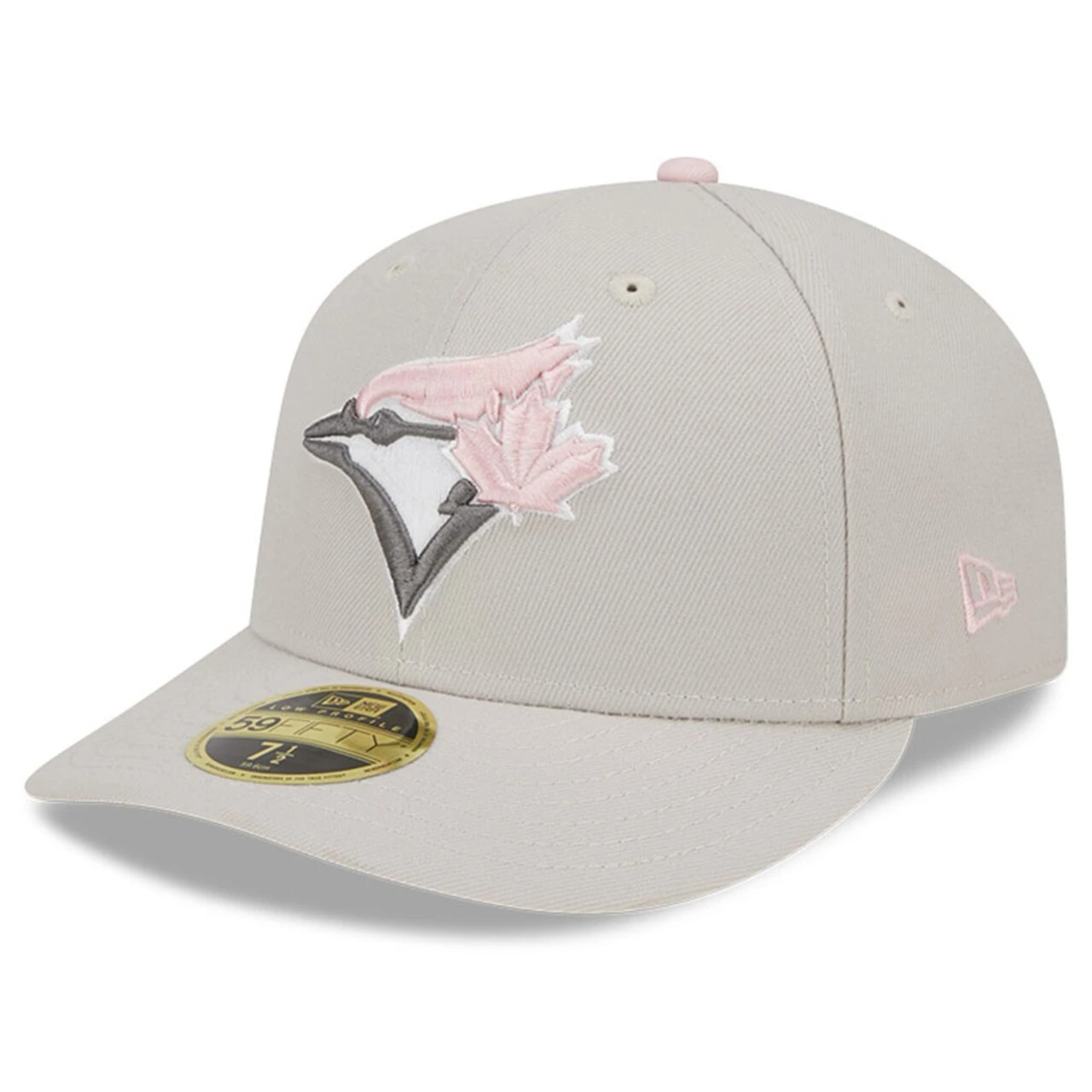 Men's Toronto Blue Jays New Era Khaki 2023 Mother's Day Low Profile 59FIFTY Fitted Hat - Image 3