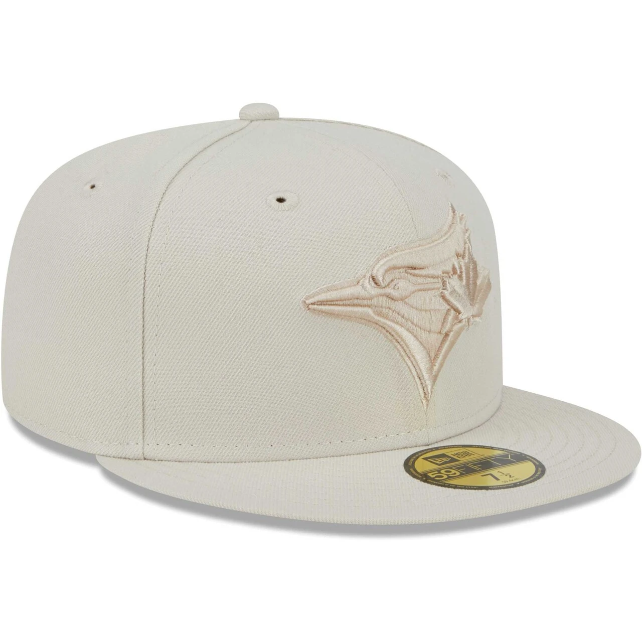 Men's Toronto Blue Jays New Era Khaki Tonal 59FIFTY Fitted Hat - Image 3