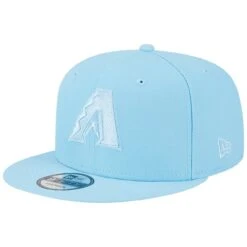 Men's Arizona Diamondbacks New Era Light Blue Spring Color Basic 9FIFTY Snapback Hat