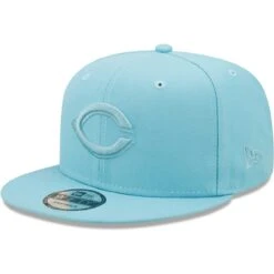 Men's Cincinnati Reds New Era Light Blue Color Pack Tonal 9FIFTY Snapback Hat