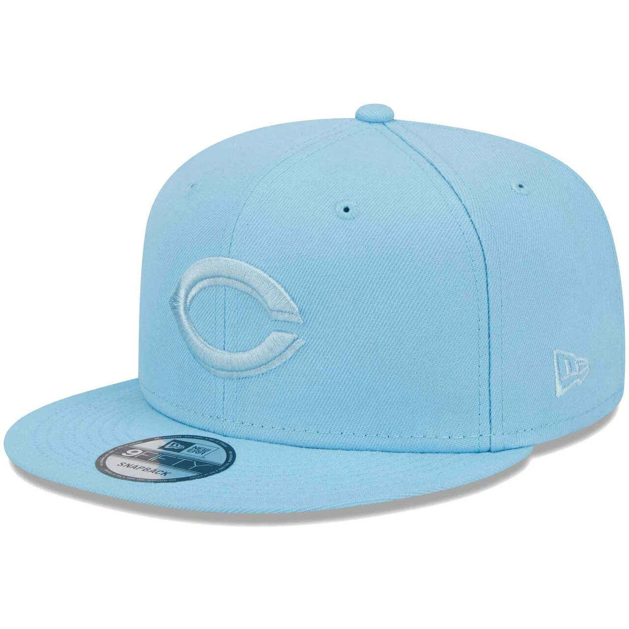 Men's Cincinnati Reds New Era Light Blue Spring Color Basic 9FIFTY Snapback Hat