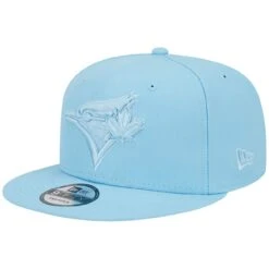 Men's Toronto Blue Jays New Era Light Blue Spring Color Basic 9FIFTY Snapback Hat