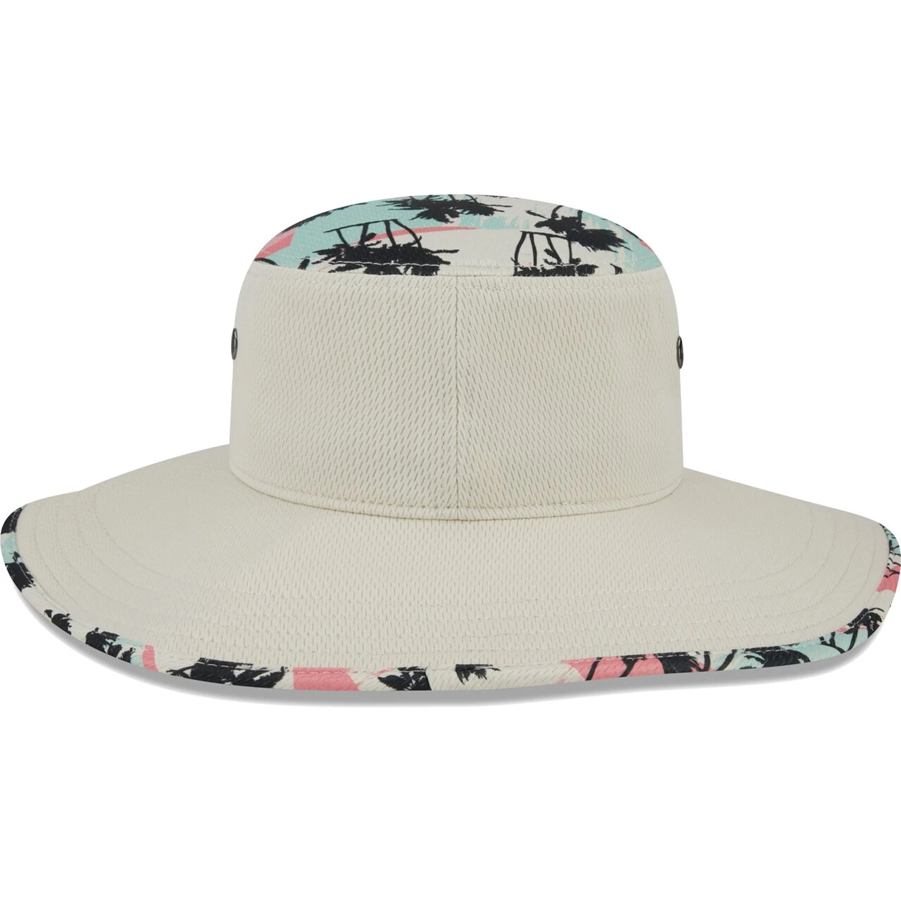 Men's St. Louis Cardinals New Era Natural Retro Beachin' Bucket Hat - Image 4