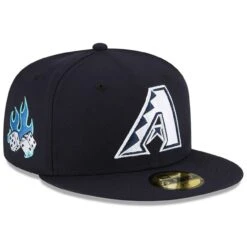 Men's Arizona Diamondbacks New Era Navy FEATURE X MLB 59FIFTY Fitted Hat