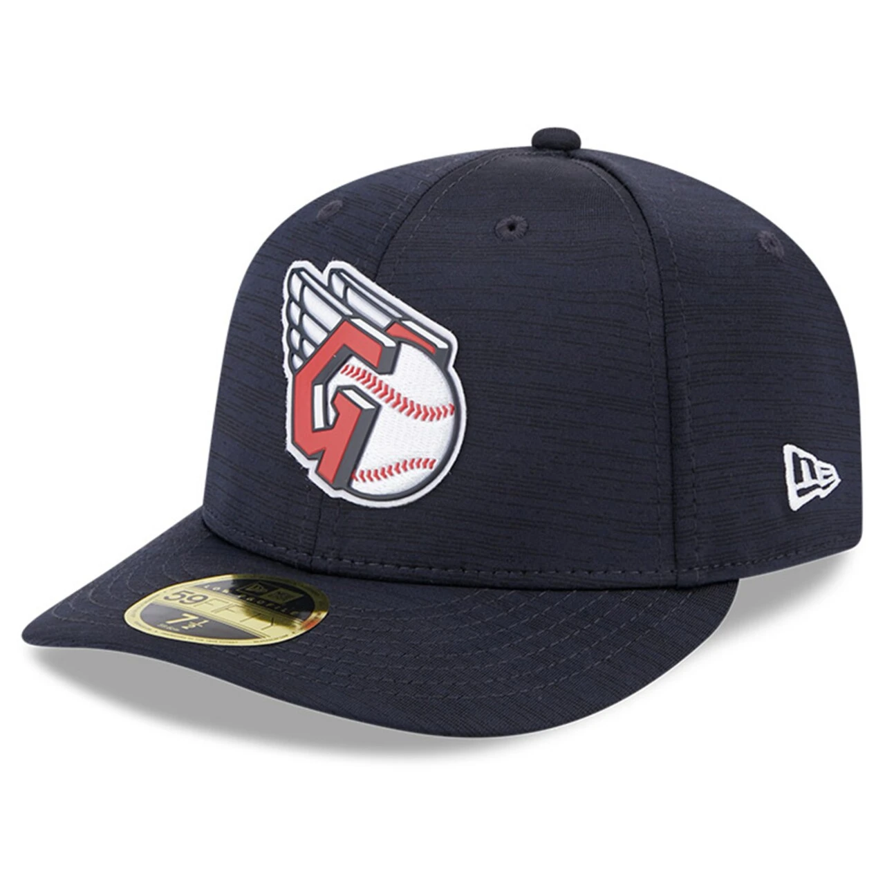 Men's Cleveland Guardians New Era Navy 2023 Clubhouse Low Profile 59FIFTY Fitted Hat