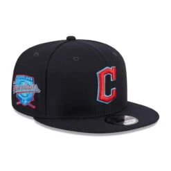 Men's Cleveland Guardians New Era Navy 2023 MLB Father's Day 9FIFTY Snapback Hat