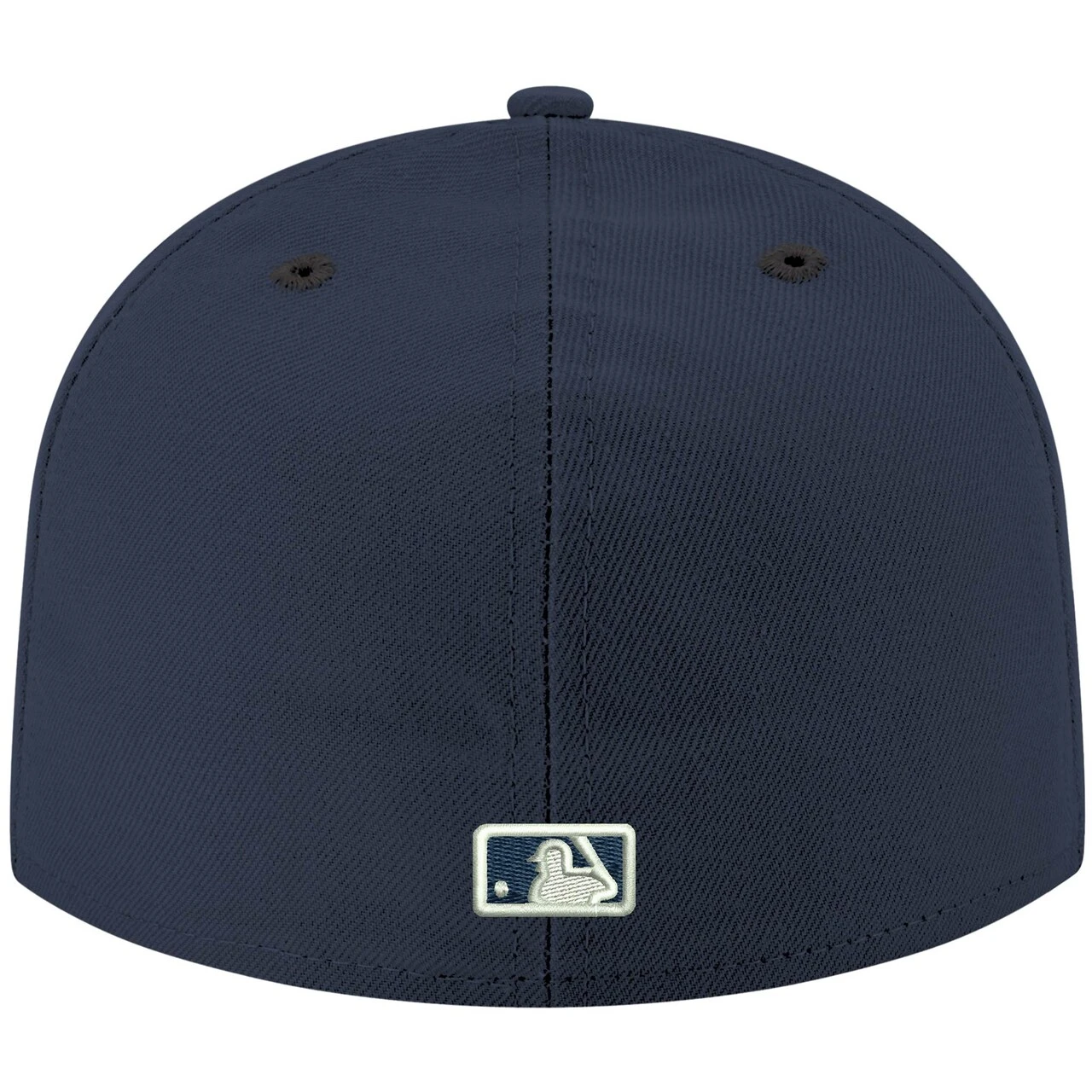 Men's Miami Marlins New Era Navy White Logo 59FIFTY Fitted Hat - Image 4