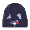Men's Toronto Blue Jays New Era Navy Identity Cuffed Knit Hat