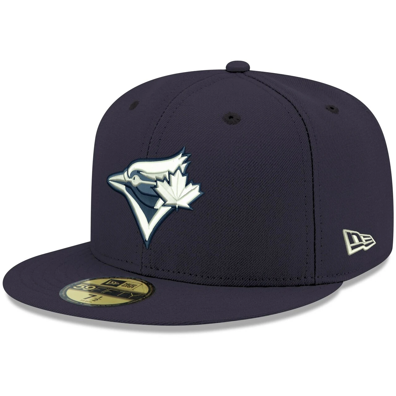 Men's Toronto Blue Jays New Era Navy White Logo 59FIFTY Fitted Hat
