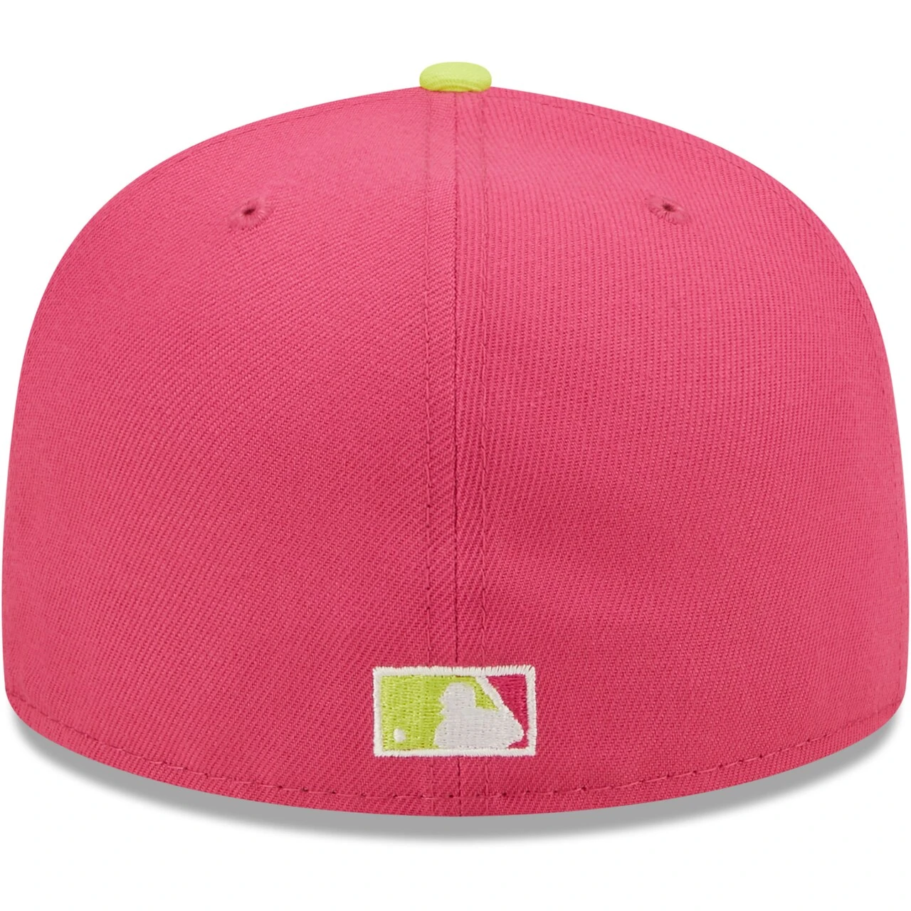 Men's Cincinnati Reds New Era Pink 1990 World Series Champions Beetroot Cyber 59FIFTY Fitted Hat - Image 4