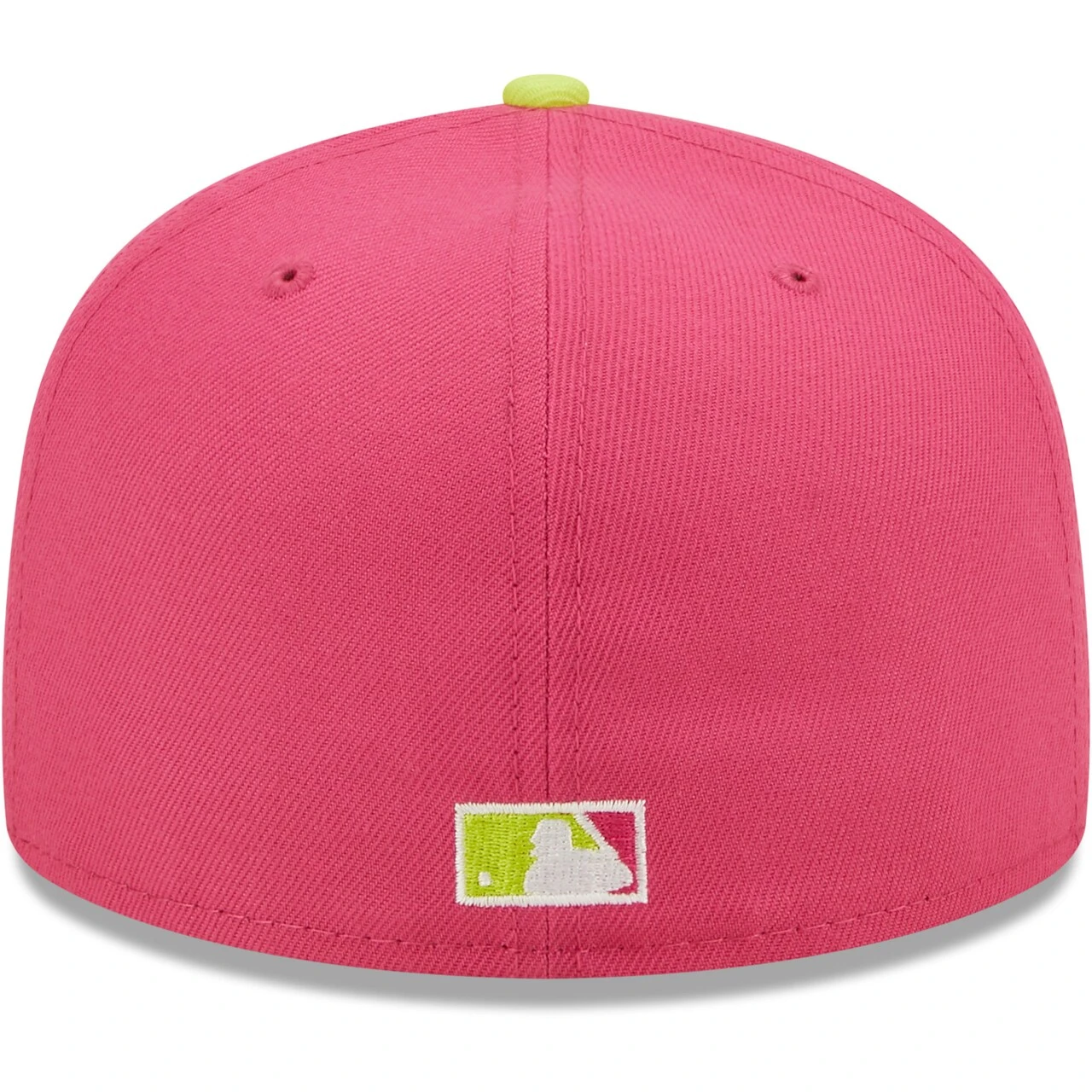 Men's St. Louis Cardinals New Era Pink 2011 World Series Champions Beetroot Cyber 59FIFTY Fitted Hat - Image 4
