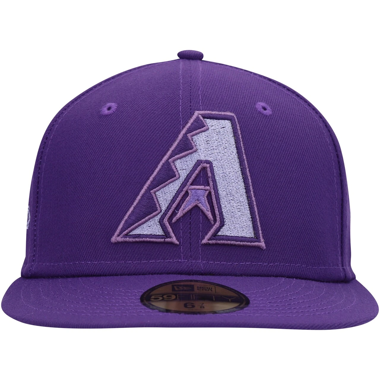 Men's Arizona Diamondbacks New Era Purple Lavender Undervisor 59FIFTY Fitted Hat - Image 2
