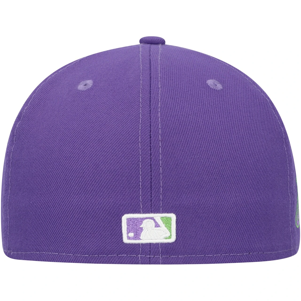 Men's Miami Marlins New Era Purple Lime Side Patch 59FIFTY Fitted Hat - Image 4