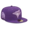 Men's Toronto Blue Jays New Era Purple Lavender Undervisor 59FIFTY Fitted Hat