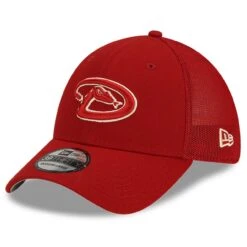 Men's Arizona Diamondbacks New Era Red 2023 Batting Practice 39THIRTY Flex Hat