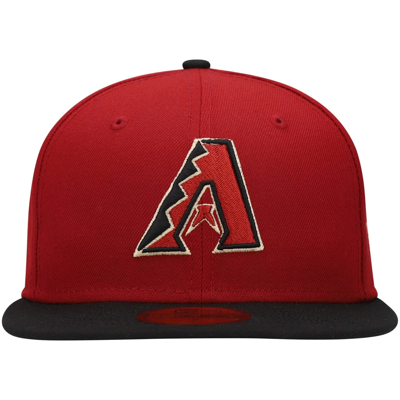 Men's Arizona Diamondbacks New Era Red On-Field Alternate Authentic Collection 59FIFTY Fitted Hat - Image 2