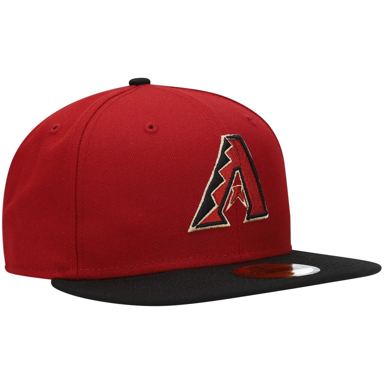 Men's Arizona Diamondbacks New Era Red On-Field Alternate Authentic Collection 59FIFTY Fitted Hat - Image 3