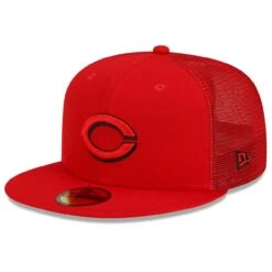 Men's Cincinnati Reds New Era Red 2023 Batting Practice 59FIFTY Fitted Hat