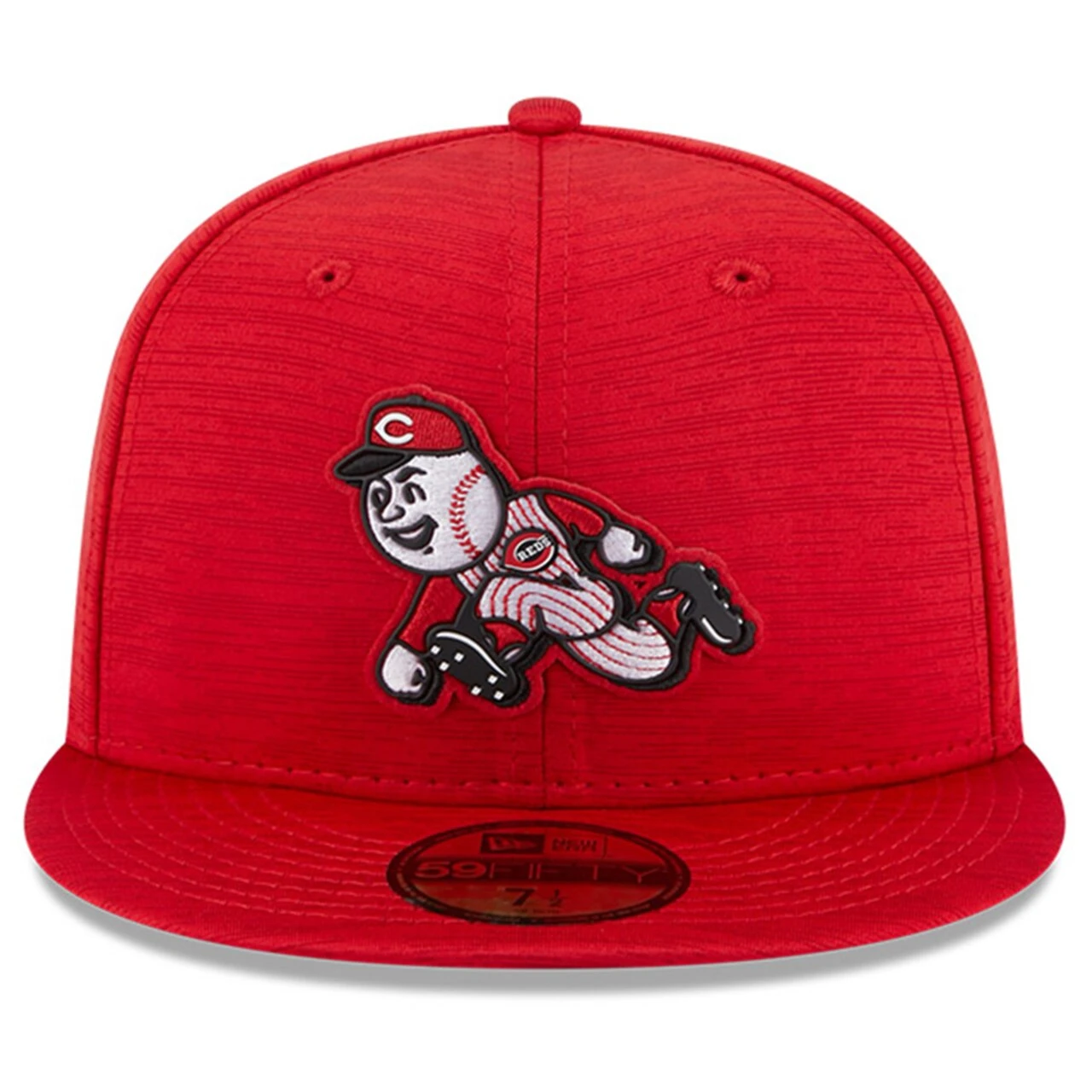 Men's Cincinnati Reds New Era Red 2023 Clubhouse 59FIFTY Fitted Hat - Image 2