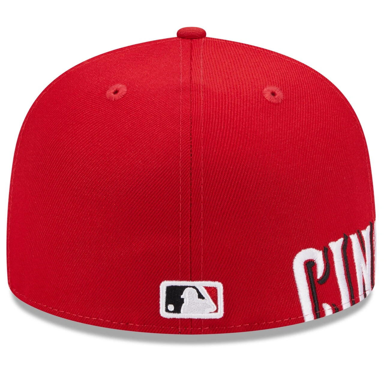 Men's Cincinnati Reds New Era Red Arch 59FIFTY Fitted Hat - Image 4