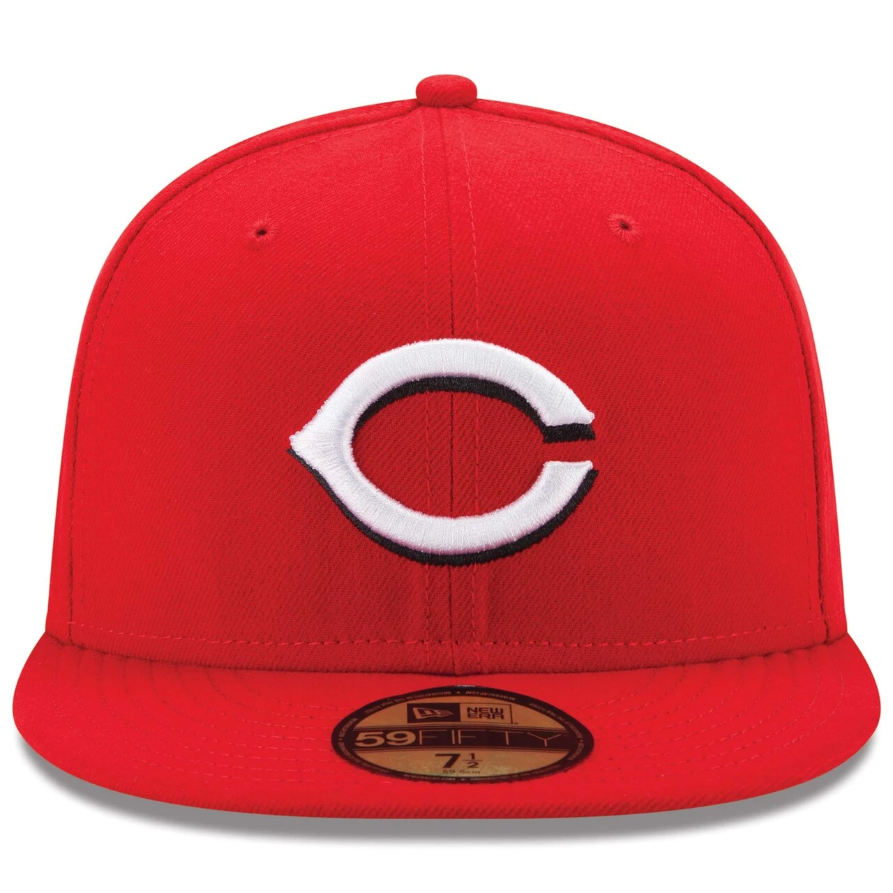 Men's Cincinnati Reds New Era Red Home Authentic Collection On-Field 59FIFTY Fitted Hat - Image 2