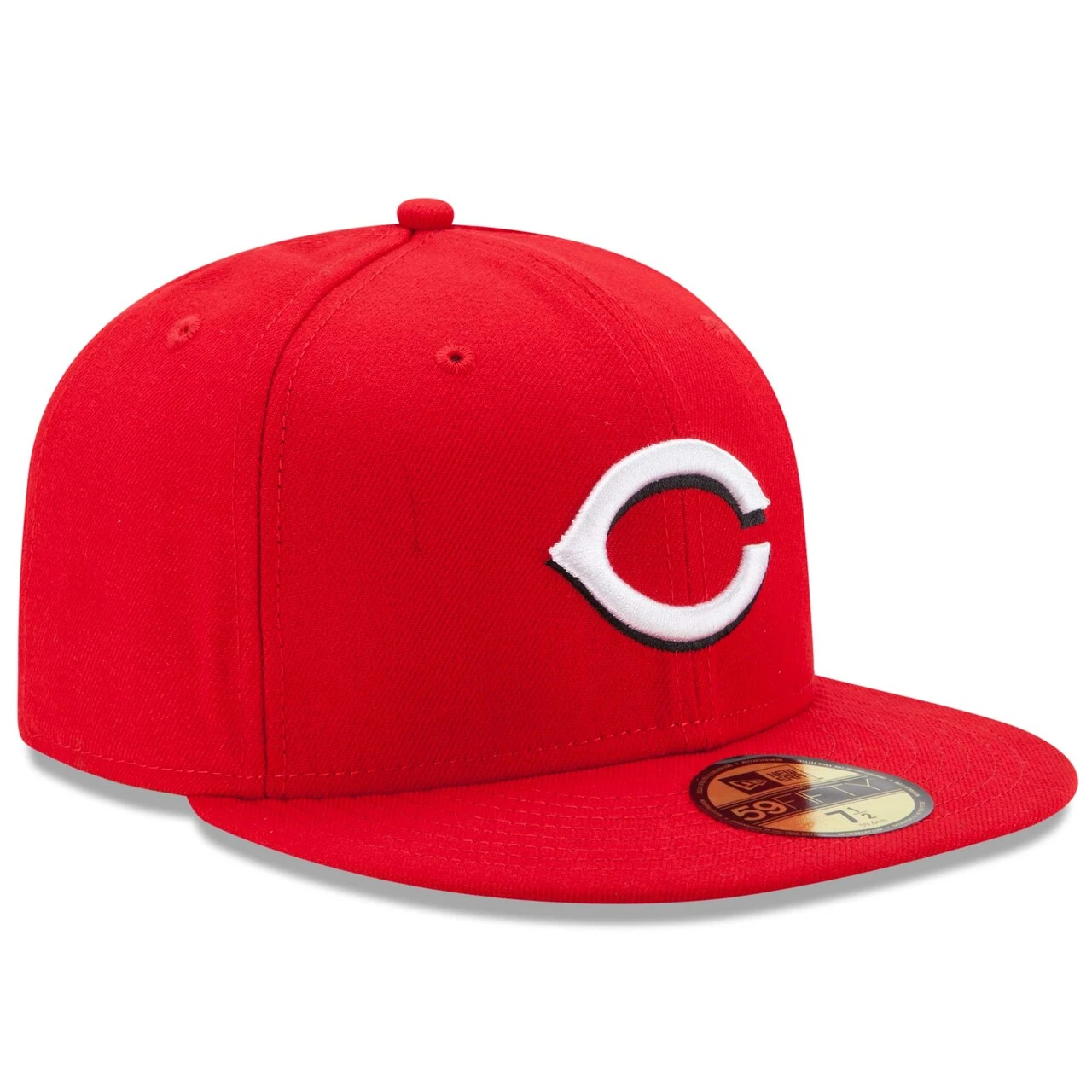 Men's Cincinnati Reds New Era Red Home Authentic Collection On-Field 59FIFTY Fitted Hat - Image 3