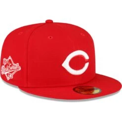 Men's Cincinnati Reds New Era Red Sidepatch 59FIFTY Fitted Hat