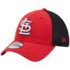 Men's St. Louis Cardinals New Era Red Shadow Neo 39THIRTY Flex Hat