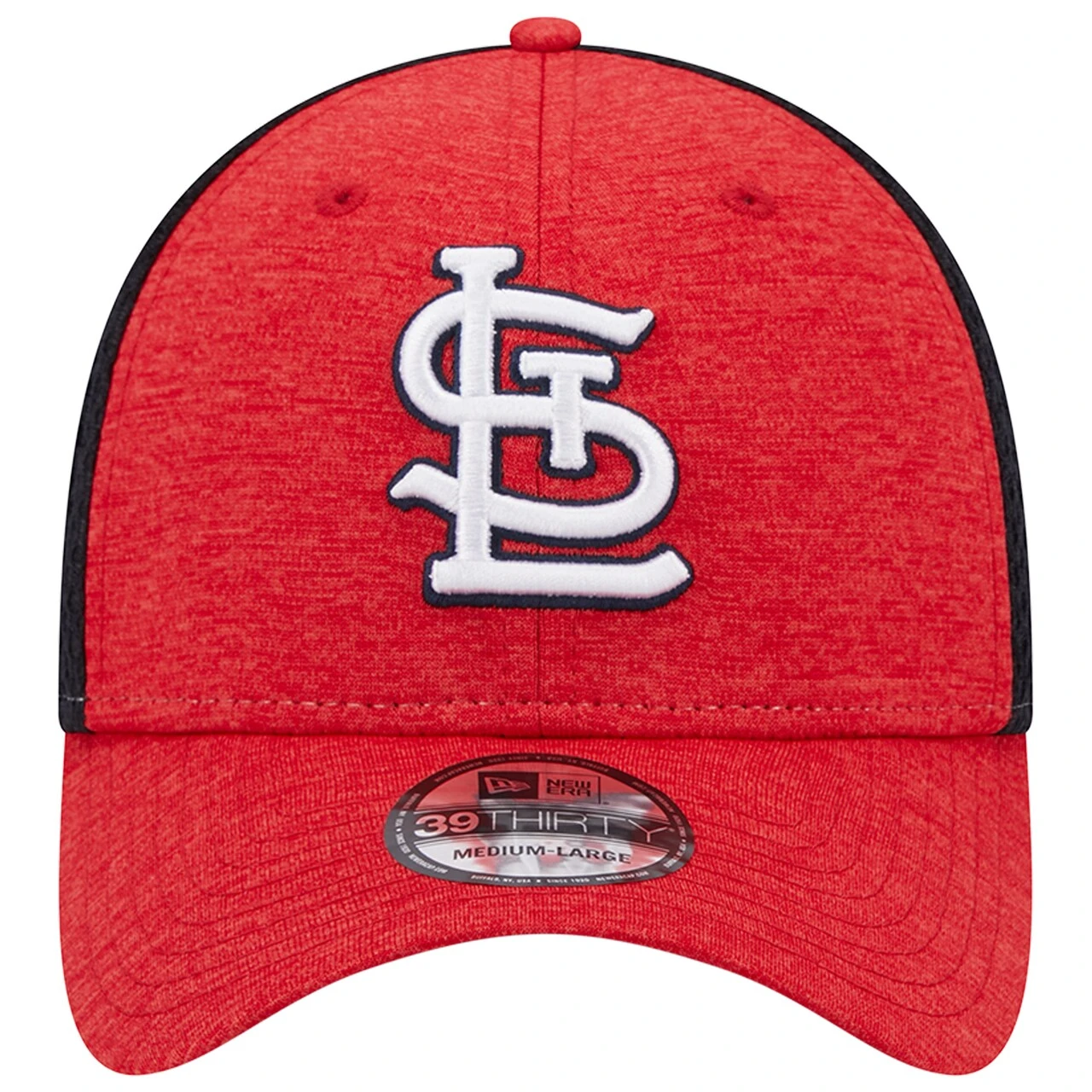 Men's St. Louis Cardinals New Era Red Shadow Neo 39THIRTY Flex Hat - Image 2