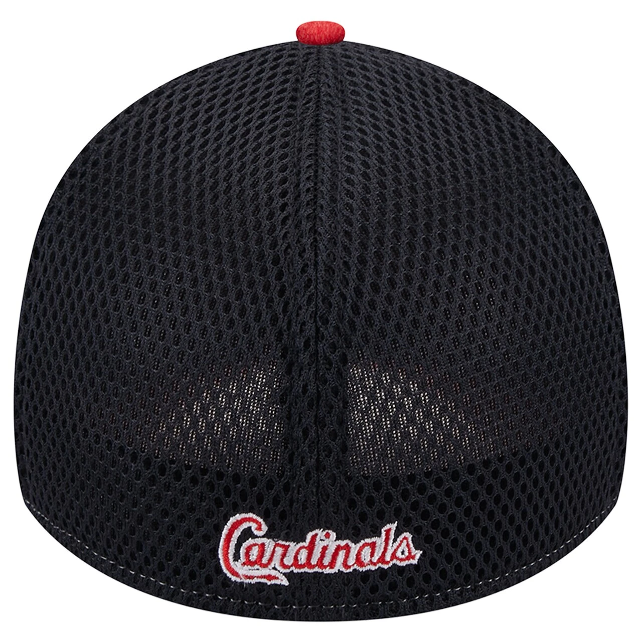Men's St. Louis Cardinals New Era Red Shadow Neo 39THIRTY Flex Hat - Image 4