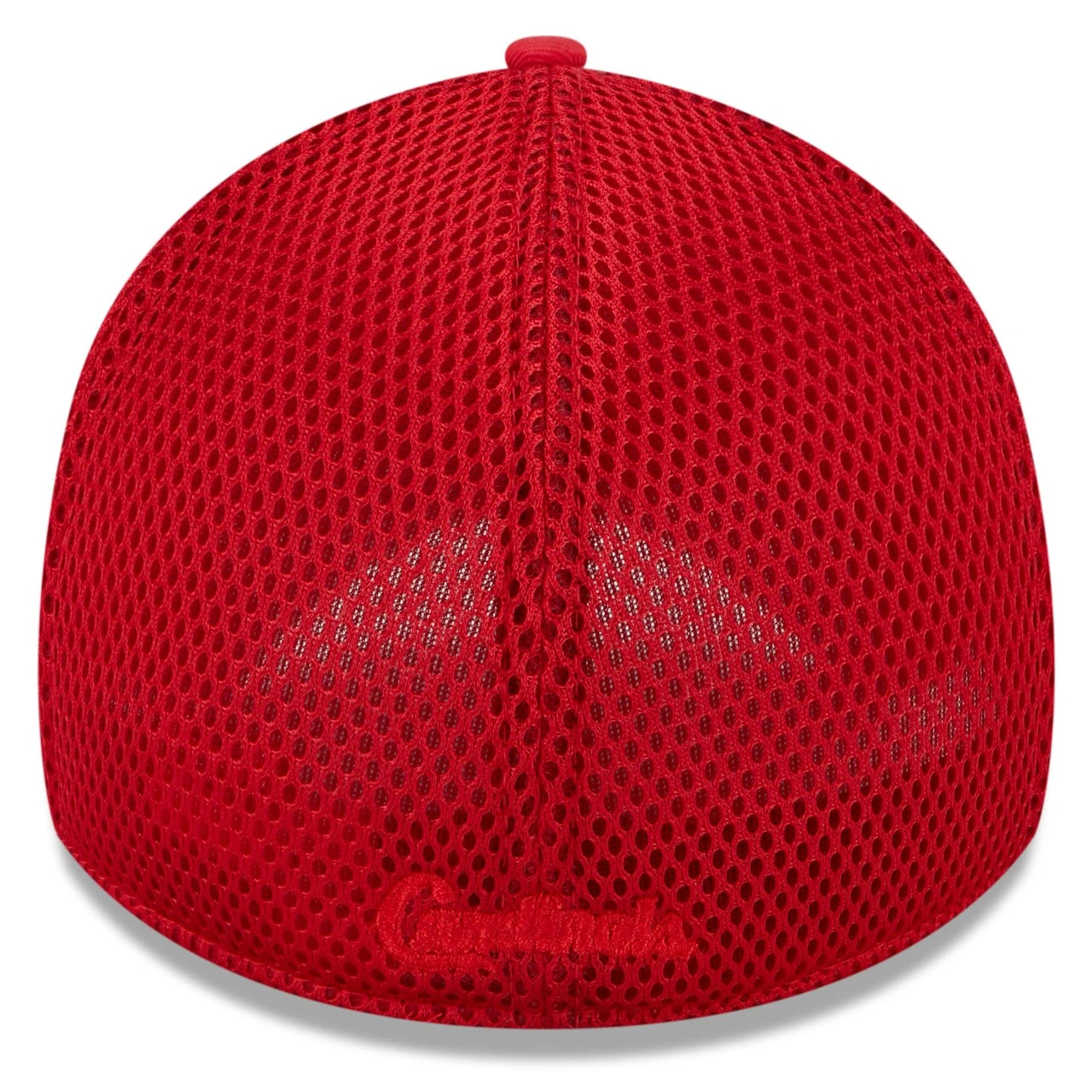 Men's St. Louis Cardinals New Era Red Tonal Team Neo 39THIRTY Flex Hat - Image 4