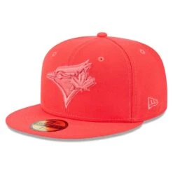 Men's Toronto Blue Jays New Era Red 2023 Spring Color Basic 59FIFTY Fitted Hat
