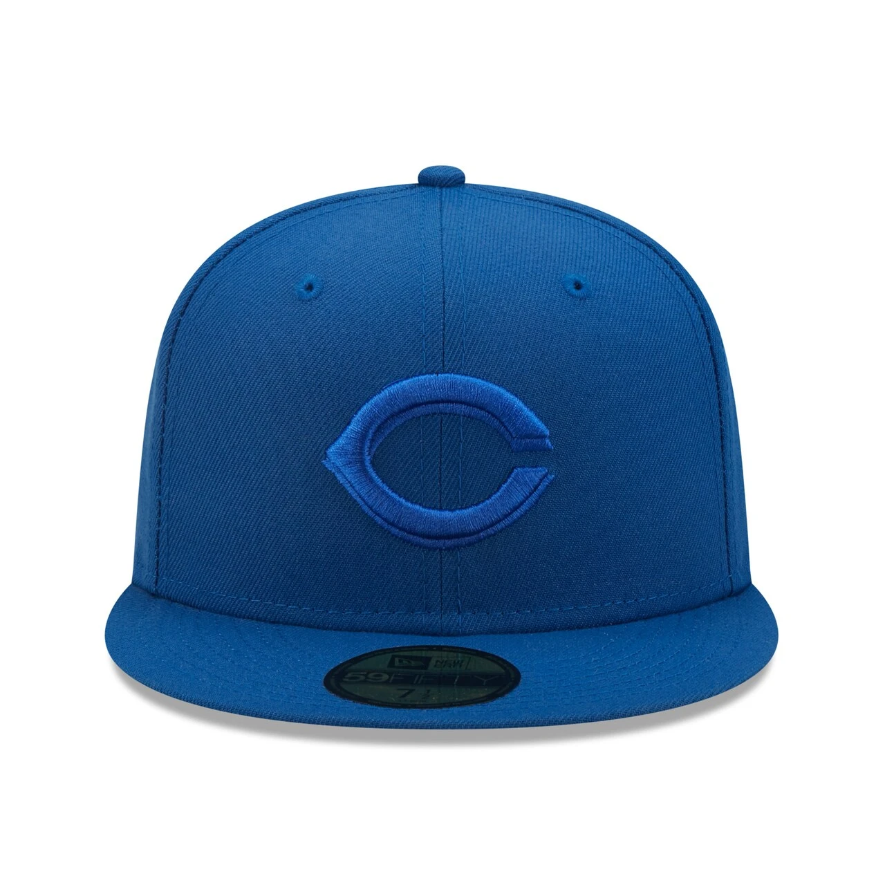 Men's Cincinnati Reds New Era Royal Tonal 59FIFTY Fitted Hat - Image 2