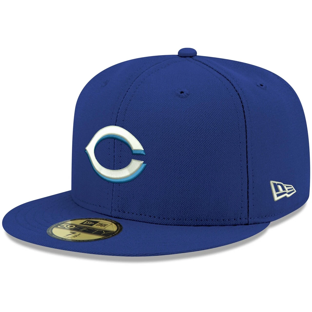 Men's Cincinnati Reds New Era Royal White Logo 59FIFTY Fitted Hat