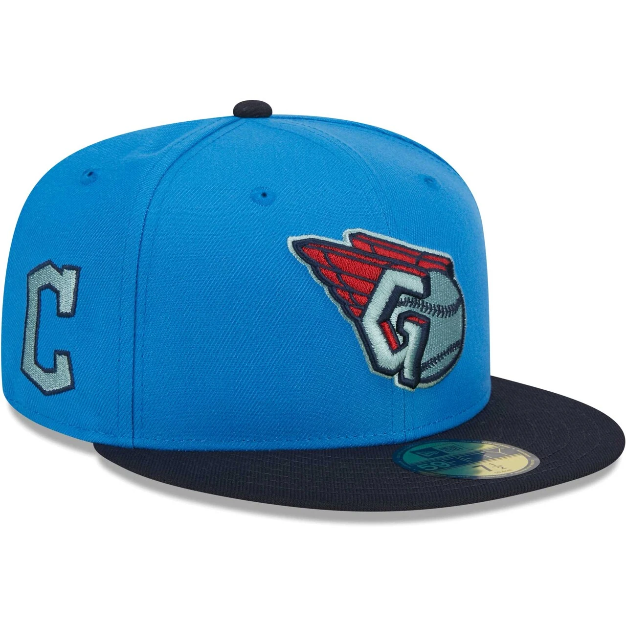 Men's Cleveland Guardians New Era Royal 59FIFTY Fitted Hat
