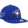 Men's Toronto Blue Jays New Era Royal 2-Time World Series Champions Undervisor 59FIFTY Fitted Hat
