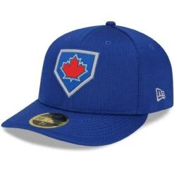 Men's Toronto Blue Jays New Era Royal 2022 Clubhouse Alternate Logo Low Profile 59FIFTY Fitted Hat