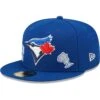 Men's Toronto Blue Jays New Era Royal Identity 59FIFTY Fitted Hat