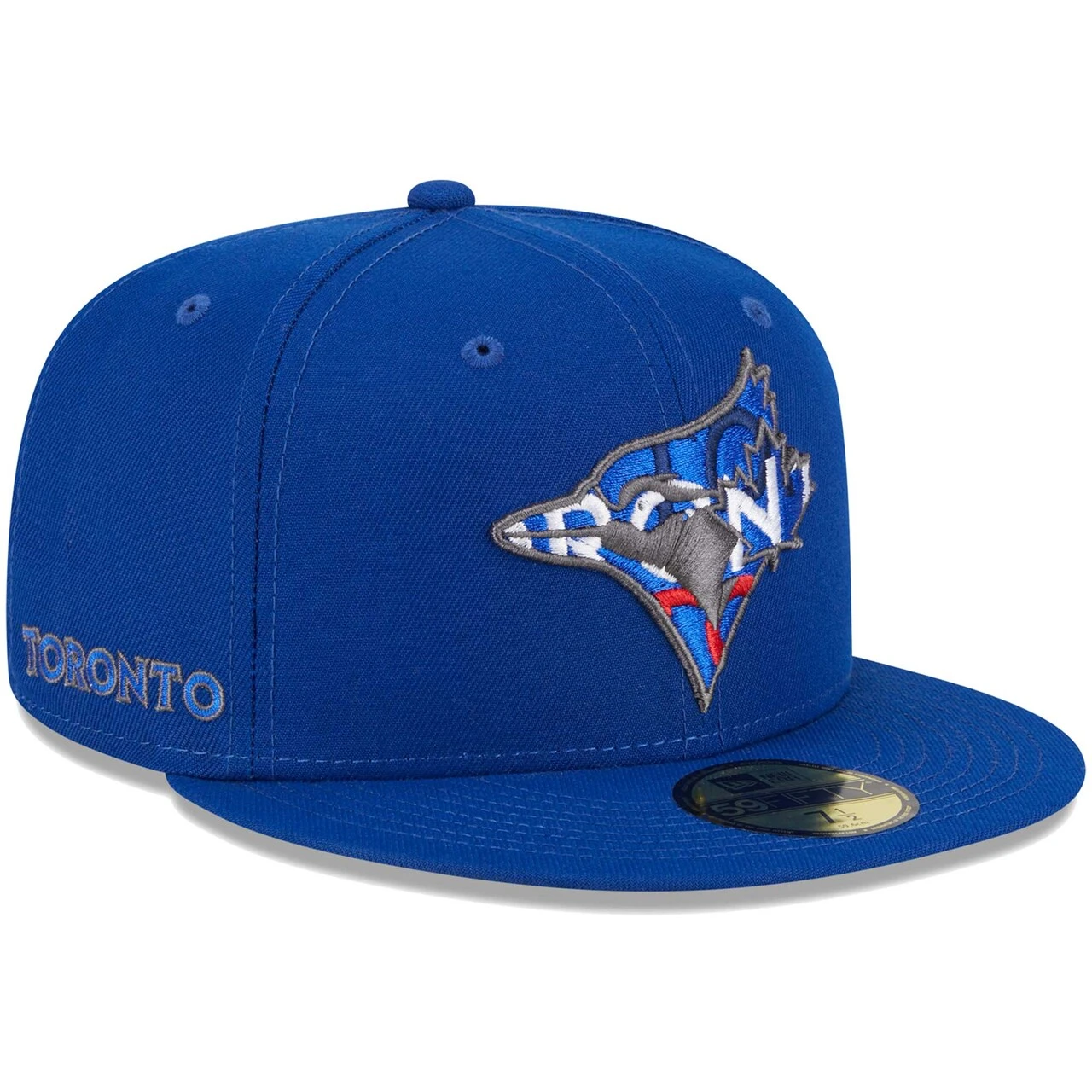 Men's Toronto Blue Jays New Era Royal Script Fill 59FIFTY Fitted Hat