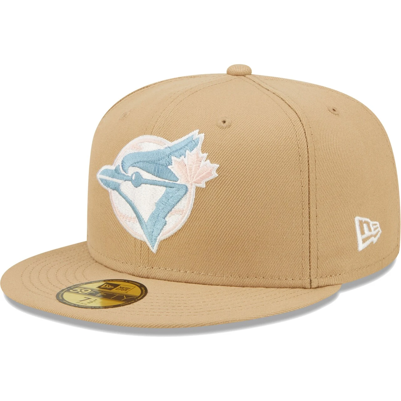 Men's Toronto Blue Jays New Era Tan 10th Anniversary Sky Blue Undervisor 59FIFTY Fitted Hat - Image 3