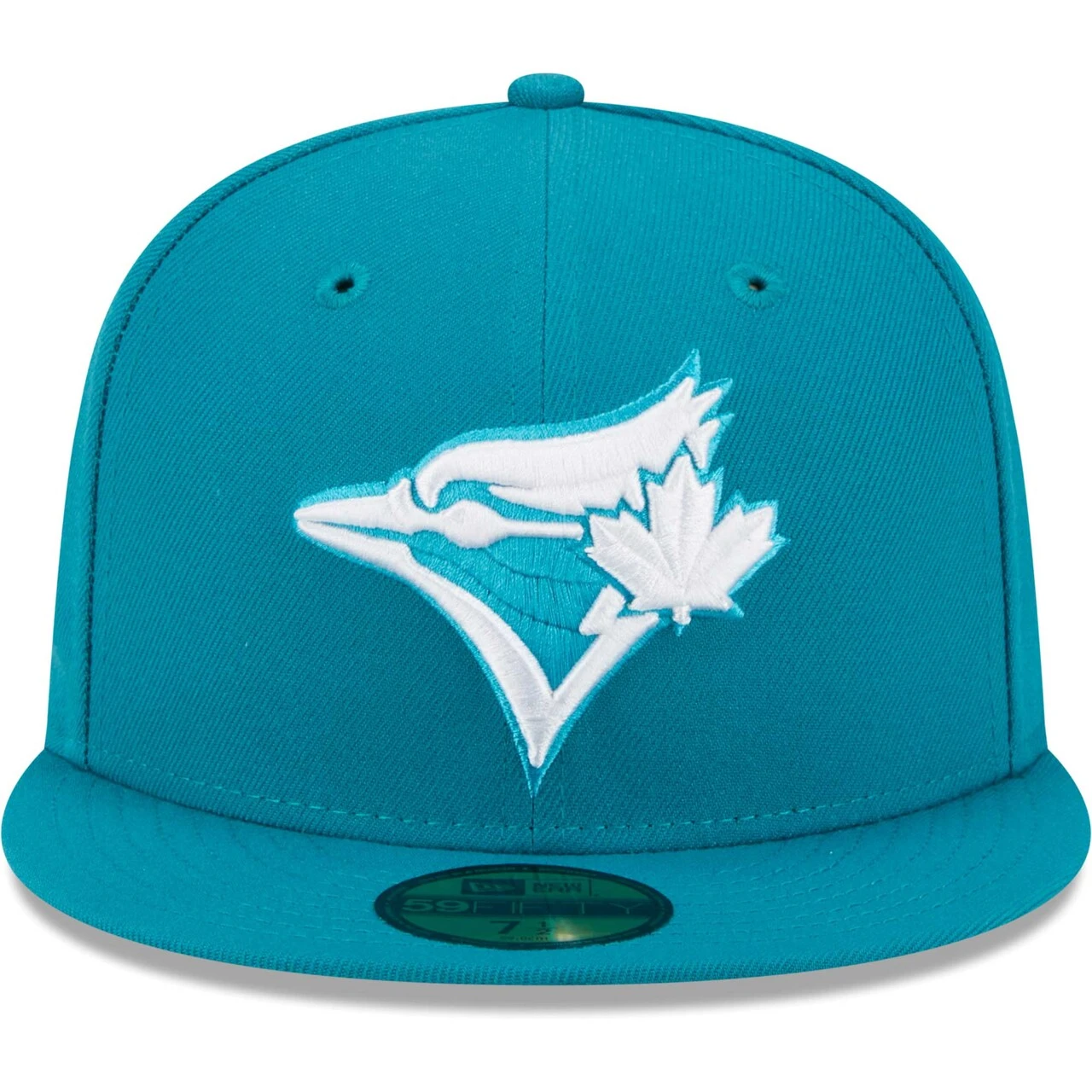 Men's Toronto Blue Jays New Era Turquoise 59FIFTY Fitted Hat - Image 2