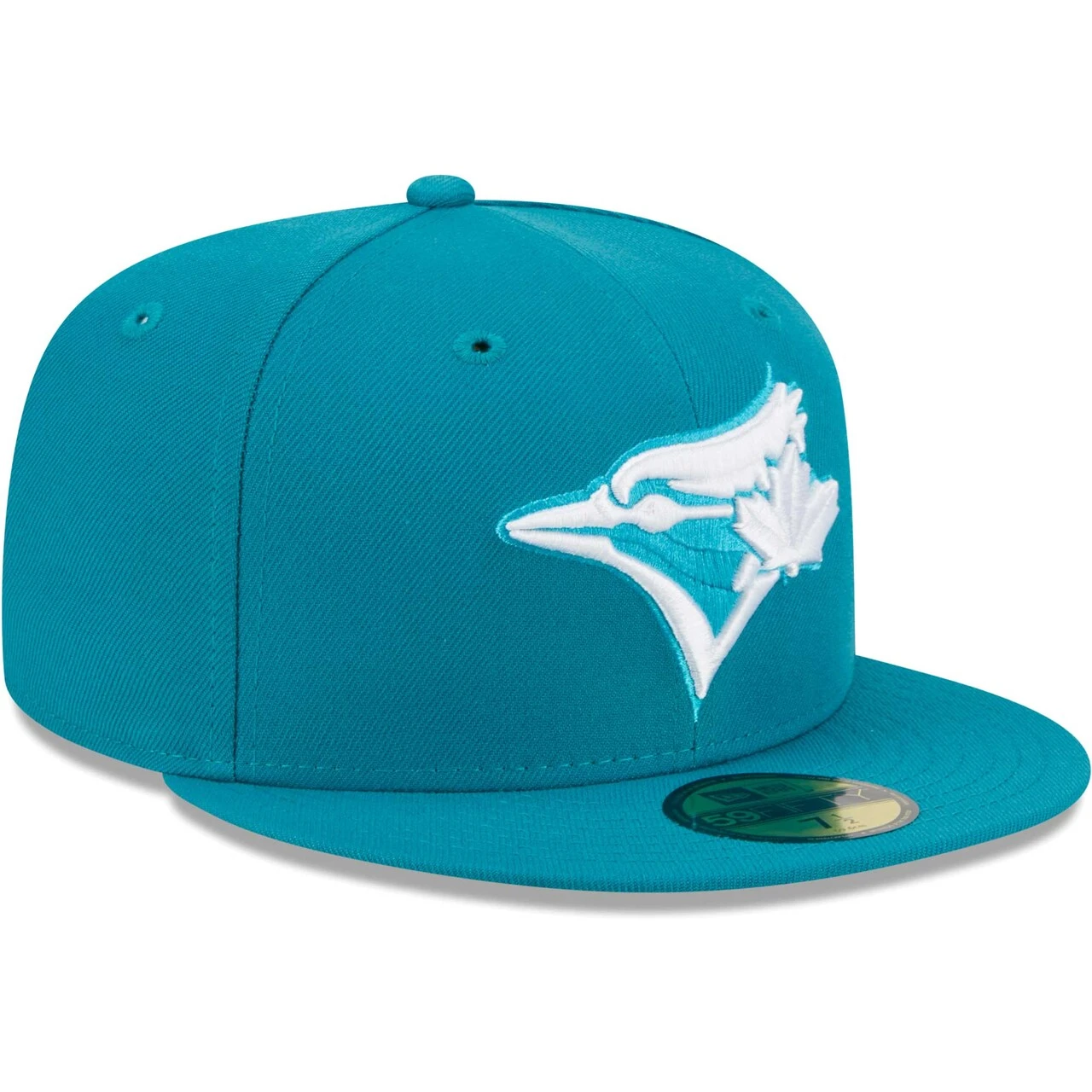 Men's Toronto Blue Jays New Era Turquoise 59FIFTY Fitted Hat - Image 3