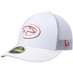 Men's Arizona Diamondbacks New Era White 2022 Batting Practice Low Profile 59FIFTY Fitted Hat