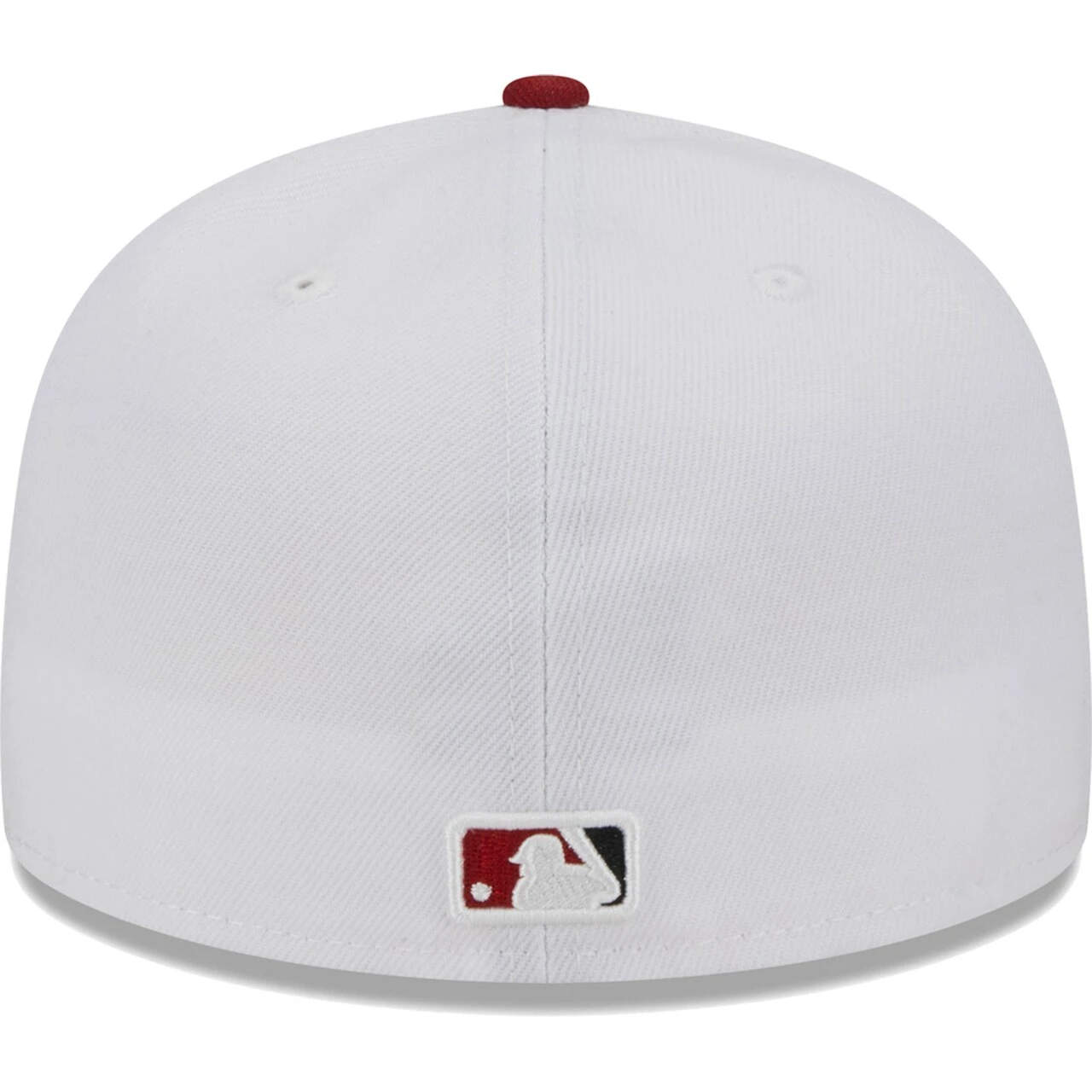 Men's Arizona Diamondbacks New Era White Optic 59FIFTY Fitted Hat - Image 4