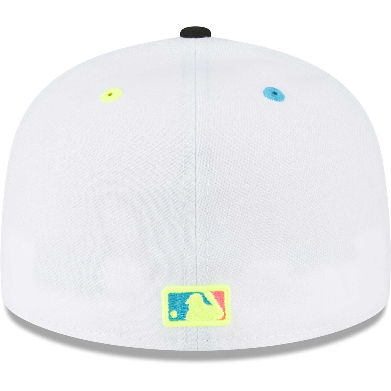 Men's Cincinnati Reds New Era White Neon Eye 59FIFTY Fitted Hat - Image 4